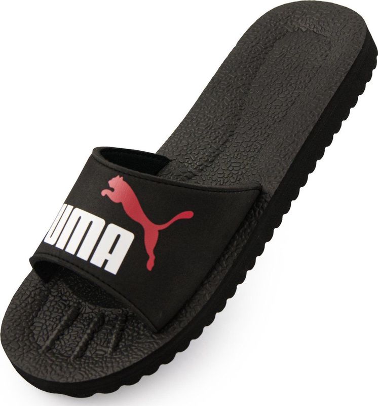 Slippers puma purecat slide black-white