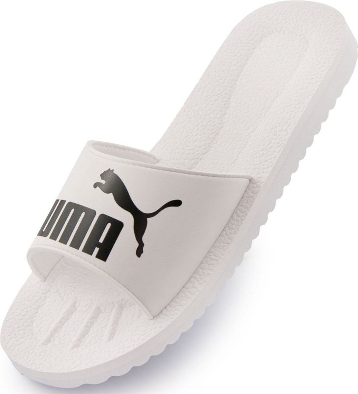 Slippers puma purecat slide white-black