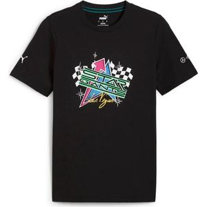 Mercedes-AMG Petronas Special Edition Las Vegas Grand Prix T-Shirt Black - M - Lewis Hamilton - George Russell - 2023 F1