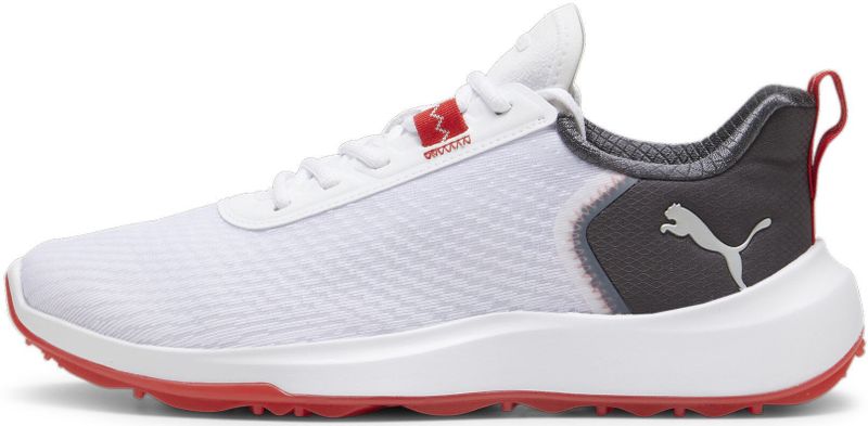 PUMA - Fusion Crush - Golfschoenen - Wit - Ademend Bovenwerk - Waterdicht