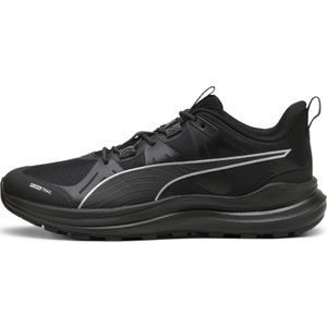 PUMA Reflect Lite Trail Hardloopschoenen voor op straat, uniseks, Puma Zwart Cool Dark Gray PUMA Silver