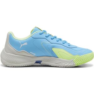 Puma Nova Smash tennisschoenen blauw/groen/lichtgrijs