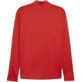 PUMA - teamGOAL - Trainingstrui - Rood Wit - 1/4-Zip