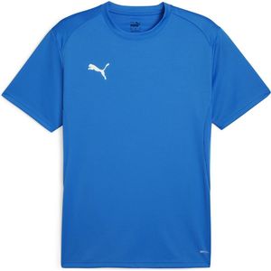 PUMA teamGOAL Jersey Heren sportshirt - Electric Blue Lemonade-PUMA White-PUMA Team Royal