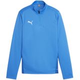 PUMA - teamGOAL - Trainingstrui - Blauw Wit - Zweetafvoerend DRYCELL-materiaal