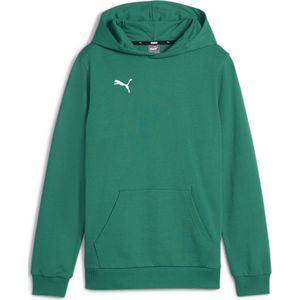 PUMA - teamGOAL Casuals - Hoody - Groen - Voor Kinderen