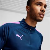 PUMA teamLIGA 1/4 Zip Top Heren Sporttop - Ocean Tropic-Poison Pink