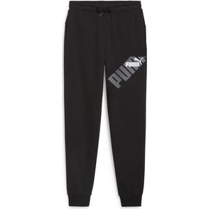 Puma  PUMA POWER GRAPHIC SWEATPANTS TR CL B  broeken  kind Zwart