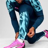 PUMA - Individual Final Training Pants - Trainingsbroek - Blauw - 100% Gerecycled Polyester, DRYCELL Technologie