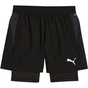 Sportbroek Puma Men TeamGOAL 2in1 Short PUMA Black PUMA White