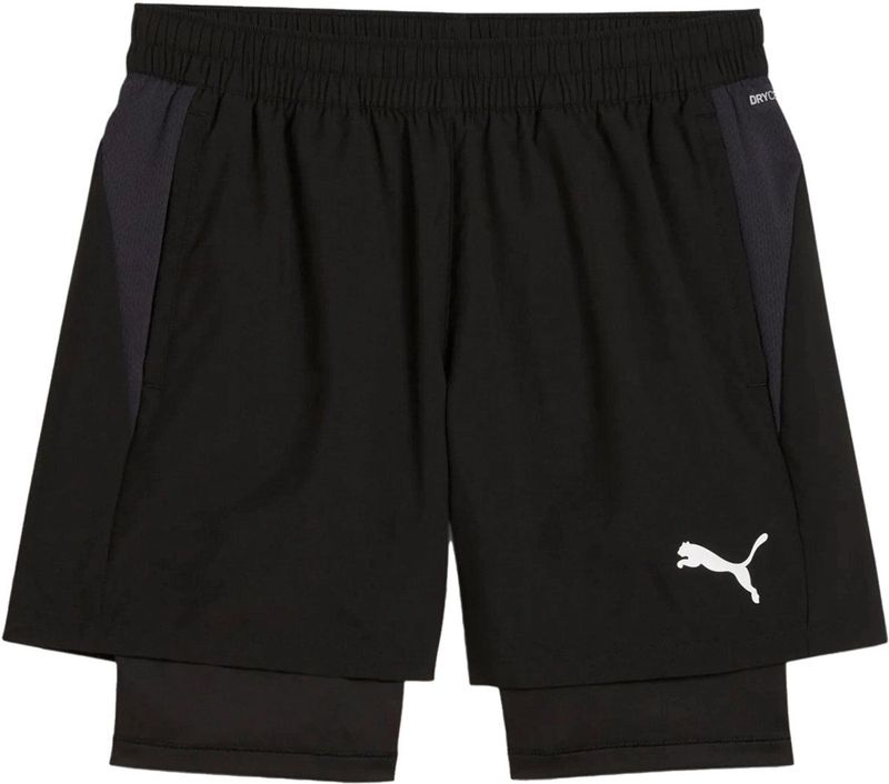 Sportbroek Puma Men TeamGOAL 2in1 Short PUMA Black PUMA White