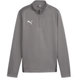 PUMA - teamGOAL Trainingstrui - Grijs Wit - 100% Gerecycled Polyester