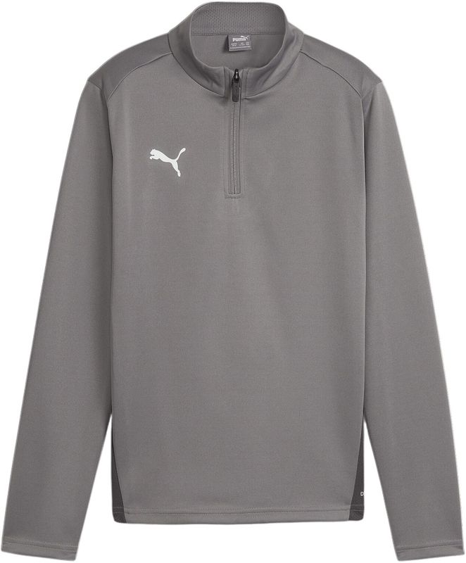 PUMA - teamGOAL Trainingstrui - Grijs Wit - 100% Gerecycled Polyester