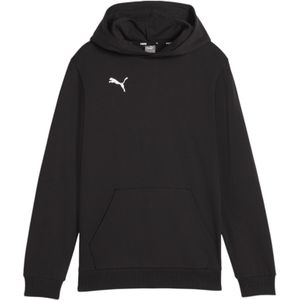 PUMA teamGOAL Casuals Hoody Jr Jongens sporttrui - Puma Black-Puma White