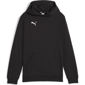 PUMA teamGOAL Casuals Hoody Jr Jongens sporttrui - Puma Black-Puma White