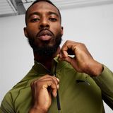 PUMA - formknit seamless ¼ zip - Training trui heren - Groen