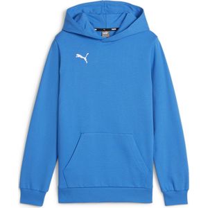 PUMA teamGOAL Casuals Hoody Jr Jongens sporttrui - Ignite Blue-PUMA White