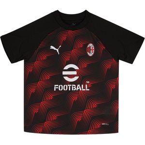 Puma - AC Milan 23/24 Voor De Wedstrijd T-shirt - Rood - 100% Polyester Gerecycled