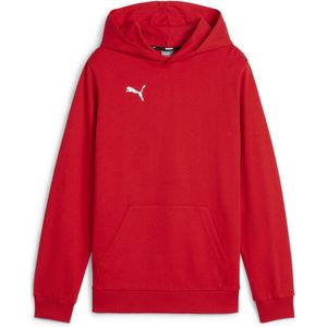 PUMA - teamGOAL Casuals - Hoody - Rood - Voor Kinderen