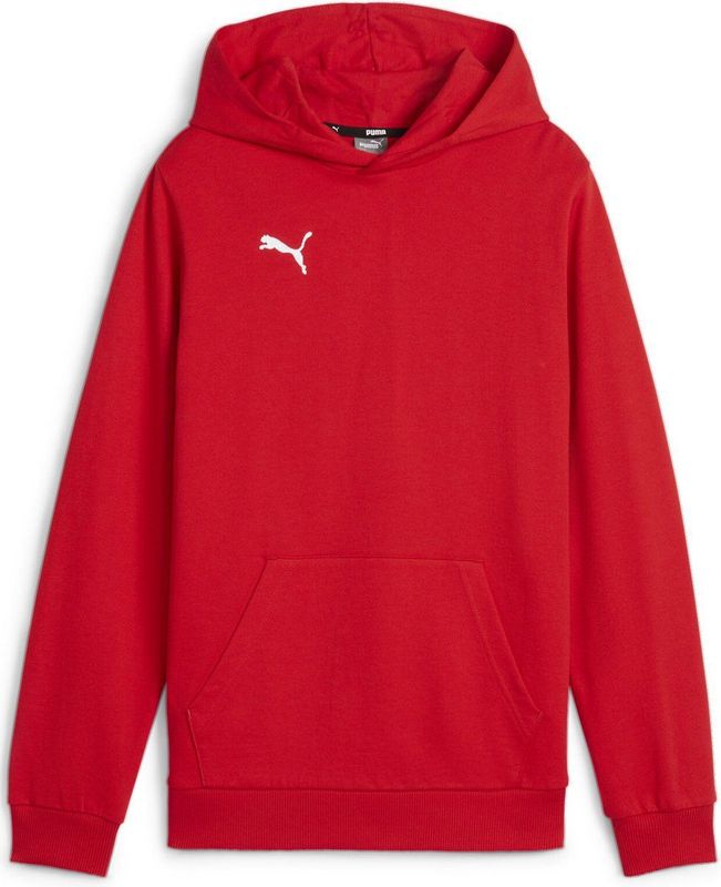 PUMA - teamGOAL Casuals - Hoody - Rood - Voor Kinderen