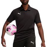 Puma - teamGOAL Polo - Herenpolo - PUMA Black PUMA White Flat Dark Gray - 100% Gerecycled Polyester