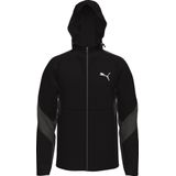 Puma evostripe full-zip hoodie in de kleur zwart