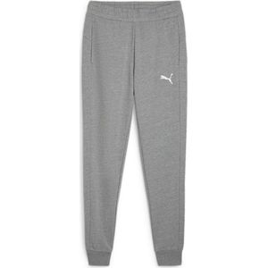 PUMA teamGOAL Casuals Pants Heren sportbroek - Medium Gray Heather-Puma White