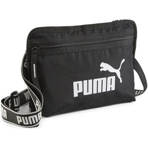 PUMA Core Base Shoulder Bag Schoudertassen, uniseks, zwart, OSFA, Puma Black, Eén maat
