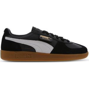 Puma Puma - Palermo Lth Black Feather Gray Gu Zwart Leer Lage sneakers Unisex