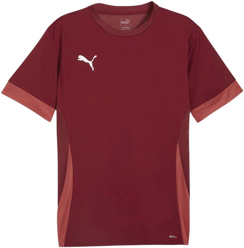 Puma teamgoal matchday t-shirt in de kleur rood
