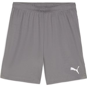 PUMA teamGOAL Shorts Heren sportbroek - Cast Iron-PUMA White