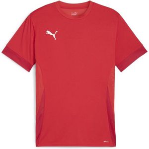PUMA teamGOAL Matchday Jersey jr Unisex Sportshirt - PUMA Red-PUMA White-Fast Red