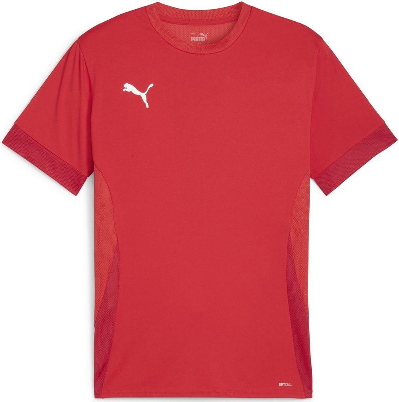 PUMA teamGOAL Matchday Jersey jr Unisex Sportshirt - PUMA Red-PUMA White-Fast Red