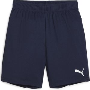 PUMA teamGOAL Shorts Jr Unisex sportbroek - PUMA Navy-PUMA White