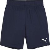 PUMA teamGOAL Shorts Heren sportbroek - PUMA Navy-PUMA White