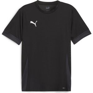 PUMA teamGOAL Matchday Jersey Heren Sportshirt - PUMA Black-PUMA White-Flat Dark Gray