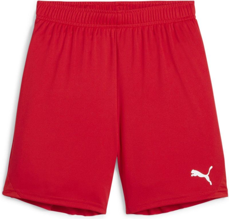 PUMA teamGOAL Shorts Jr Unisex sportbroek - Puma Red-Puma White