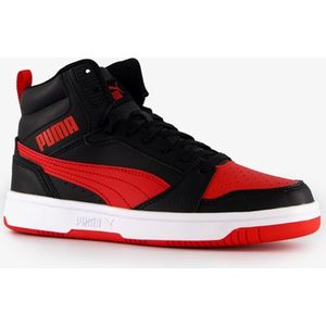 Puma Rebound V6 Mid sneakers zwart/rood