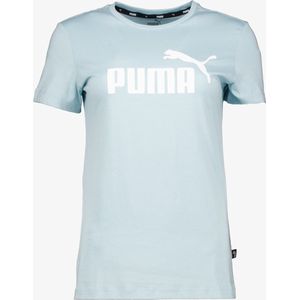 PUMA ESS Logo Tee (s) Dames T-shirt - Turquoise Surf