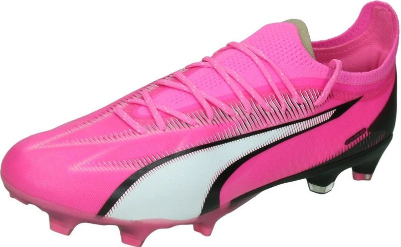 Puma - ULTRA ULTIMATE - Voetbalschoenen - Zwart - Gerecycled Materiaal