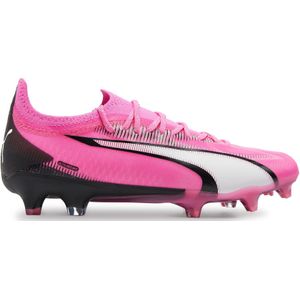 PUMA - Ultra Ultimate Voetbalschoenen - Zwart - Gerecycled Materiaal