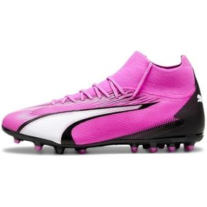 PUMA Ultra Pro Mg voetbalschoen voor heren, Poison Pink PUMA Wit PUMA Zwart, 40 EU