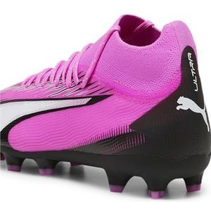 PUMA Ultra Pro Fg/Ag Jr voetbalschoen voor kinderen, uniseks, Poison Pink PUMA Wit PUMA Zwart, 5 UK