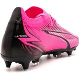 PUMA Ultra Match Mxsg - Voetbalschoen - Poison Pink - Wit - Zwart - 47 EU