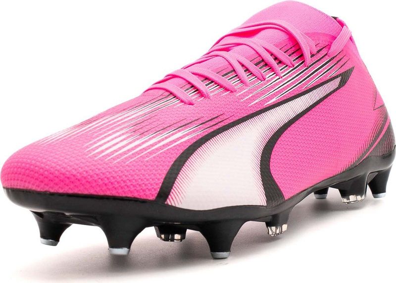 PUMA Ultra Match Mxsg - Voetbalschoen - Poison Pink - Wit - Zwart - 47 EU
