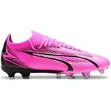 Puma Ultra Match FG/AG Sr. Voetbalschoenen Zwart/Roze