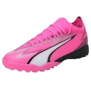 PUMA Voetbalschoen Ultra Match Tt heren Technische Sport Schoen , Poison Pink PUMA White PUMA Zwart , 45 EU