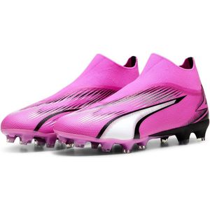 Puma - Ultra Match+ Ll Voetbalschoenen - Roze - Lichtgewicht Mesh - GripControl
