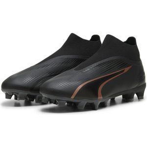 PUMA Ultra Match+ Ll Fg/Ag voetbalschoen voor heren, Puma Zwarte koperen roos, 46.5 EU