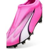 Puma Ultra Match FG/AG Jr. Voetbalschoenen Roze/Wit/Zwart